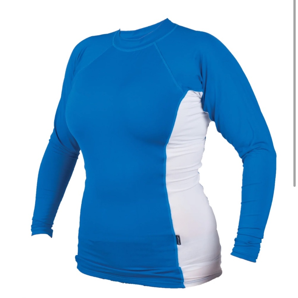 Rashguard long sleeve blue size XS